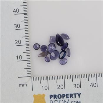 11+ Purple Faceted Loose Jewelry Craft Stones