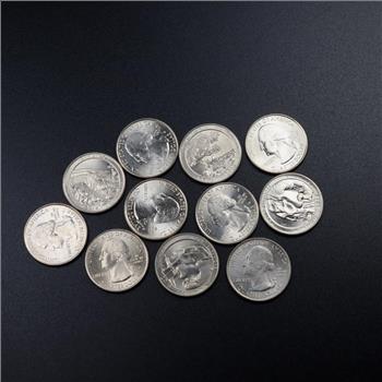 11 US America The Beautiful Quarters