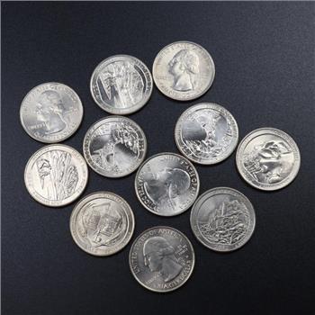 11 US America The Beautiful Quarters