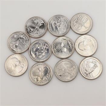 11 US America The Beautiful Quarters