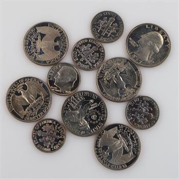 11 US Proof Coins