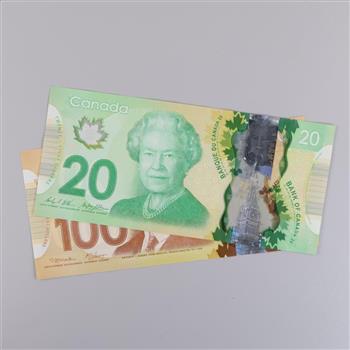 120 Canadian Dollars