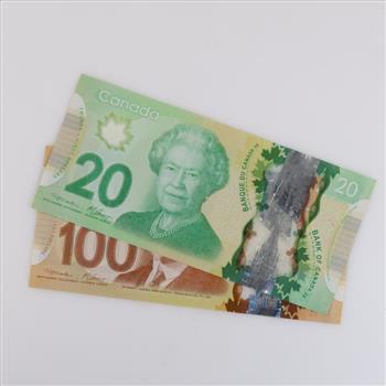 120 Canadian Dollars