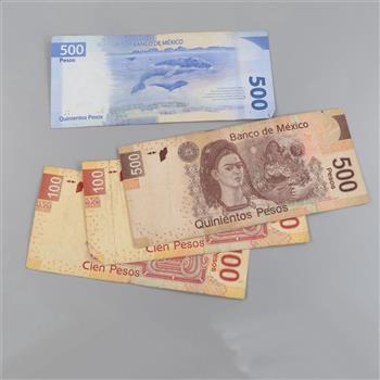 1200 Mexican Pesos, Foreign Currency