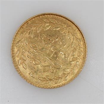1277/9 Turkish Fine Gold 25 Kurush 1.8g