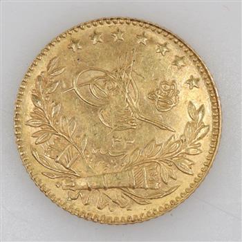 1277/9 Turkish Fine Gold 25 Kurush 1.8g