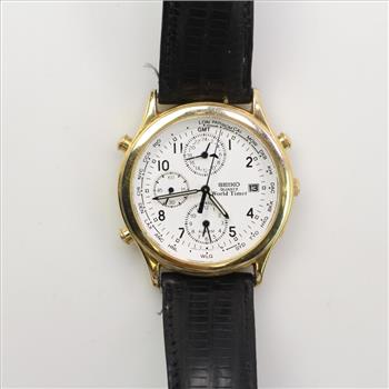12k GP Seiko World Timer Watch