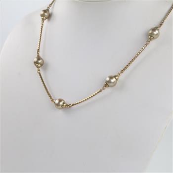 12kt GF Beaded Necklace