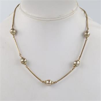 12kt GF Beaded Necklace