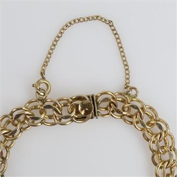 12kt GF Charm Bracelet