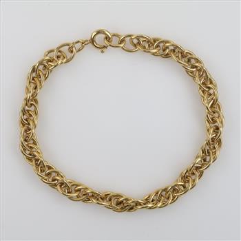 12kt GF Charm Bracelet