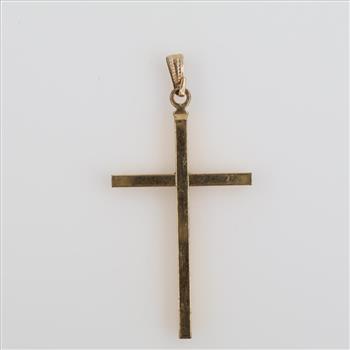12kt GF Cross Pendant