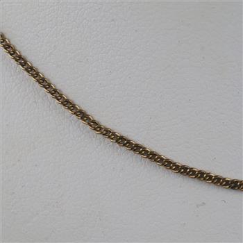 12kt GF Curb Chain Necklace