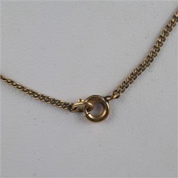 12kt GF Curb Chain Necklace
