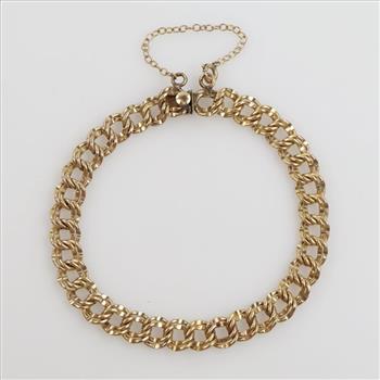 12kt GF Double Link Bracelet