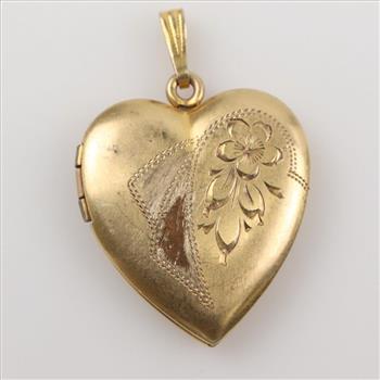12kt GF Heart Locket