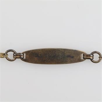 12kt GF  ID Bracelet