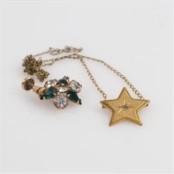12kt GF Jewelry, 2 Pieces