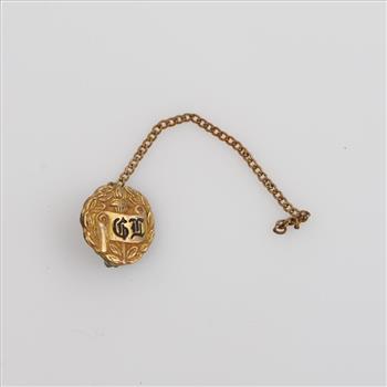 12kt GF Pin And Chain