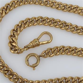 12kt GF Pocket Watch Chain