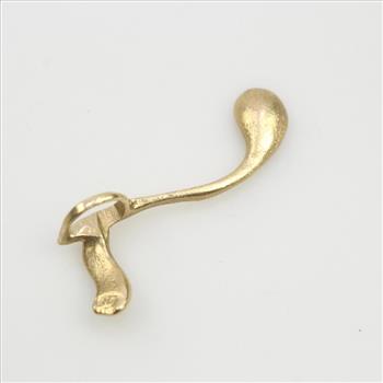 12kt Gold Music Note Pendant