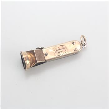12kt Gold Plated 12.90g Monogrammed Cigar Cutter