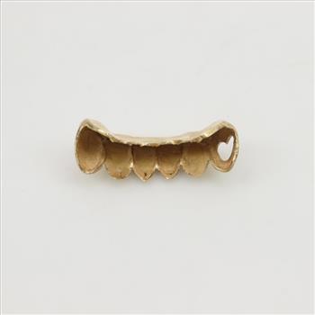 12kt Gold Teeth Caps