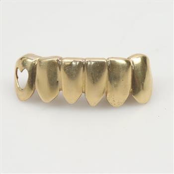 12kt Gold Teeth Caps