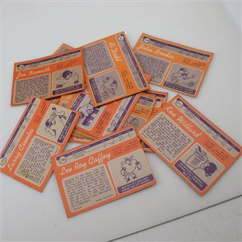 13 Football Trading Cards