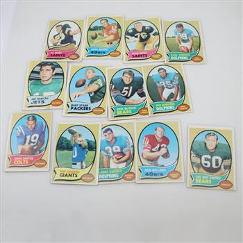 13 Football Trading Cards