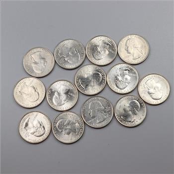 13 US America The Beautiful Quarters
