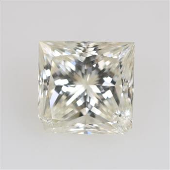 1.30ct TW Diamond Princess Cut Loose Stone-Evaluated By Our Certified Gemologist-AGS/GIA