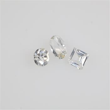 1.30ct TW White Topaz Loose Stones