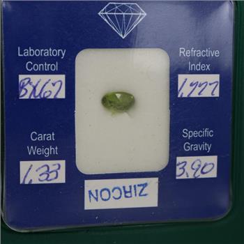 1.33 Cts TW Zircon Stone