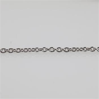 1.37cts TW Diamond 18kt White Gold Necklace - Evaluated By Our Certified Gemologist-AGS/GIA