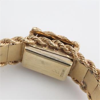 14 Gold Diamond Vintage Berlis Watch