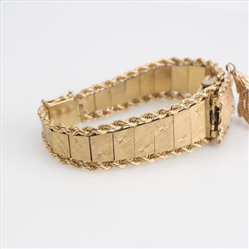 14 Gold Diamond Vintage Berlis Watch