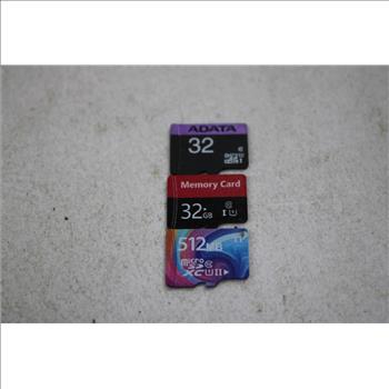 14 SD, Microsd And Adapter 2,4,8,16,32,512 Gb