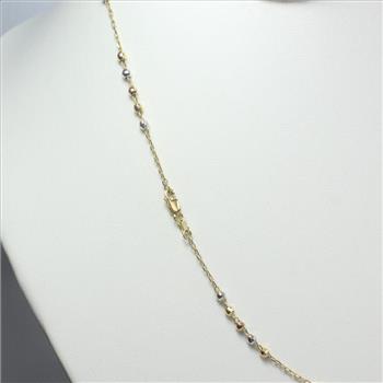 14k Gold 7.50g Rosary Necklace