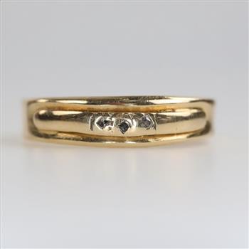 14k Gold Diamond Ring