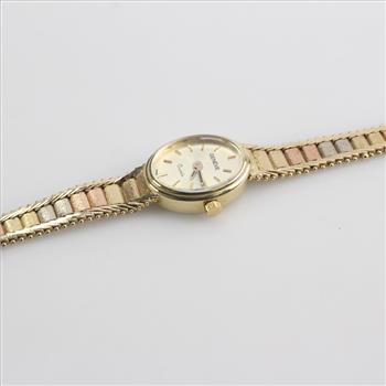 14k Tri-Colored Gold Geneve Watch