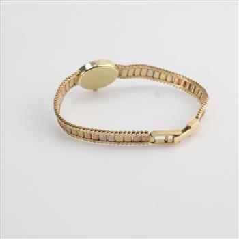 14k Tri-Colored Gold Geneve Watch