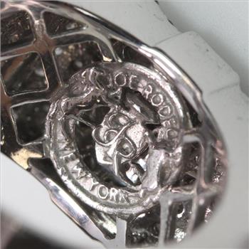 14k White Gold 13.32g  Diamond Joe Rodeo Ring