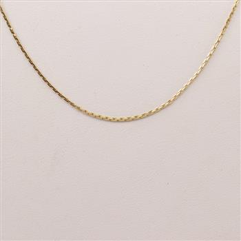 14kt Anchor Link Gold Chain Necklace