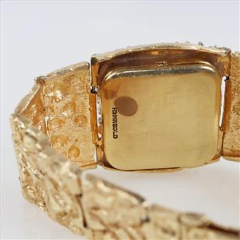 14kt GF Clear Stone Watch Band