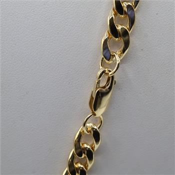 14kt GF Curb Chain Necklace