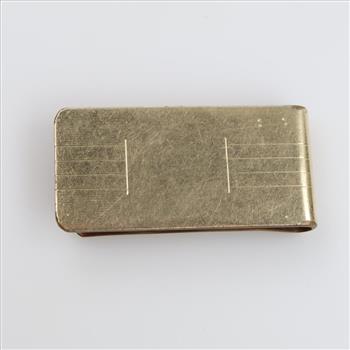 14kt GF Money Clip