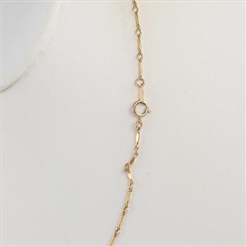 14kt GF Red Bead Necklace