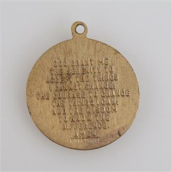 14kt GF Religious Pendant