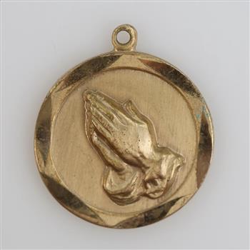 14kt GF Religious Pendant